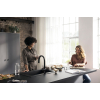 Змішувач кухонний Hansgrohe Aqittura M91 FilterSystem 210 1jet pull-out кухонний сет з Harmony (76801670) Matt Black