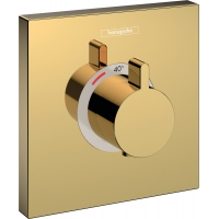 Термостат скрытого монтажа Hansgrohe ShowerSelect Highﬂow 15760990 Polished Gold Optic