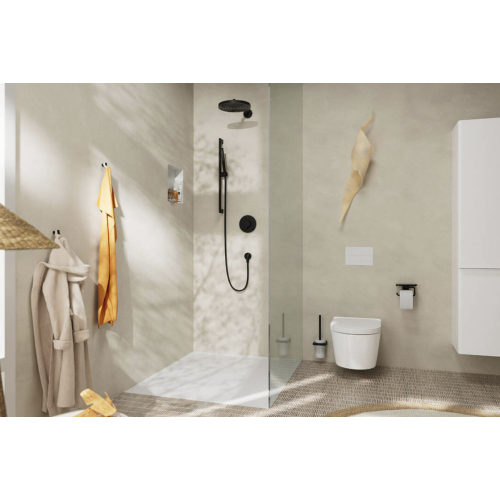 Ручной душ Hansgrohe Pulsify S 100 1jet EcoSmart, Matt Black (24125670)