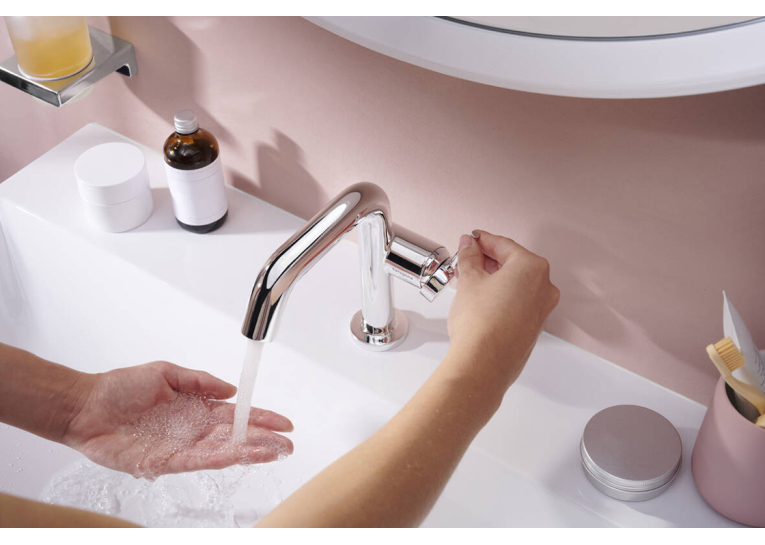 Змішувач Hansgrohe Tecturis S 110 Fine CoolStart для умивальника, Chrome (73320000)