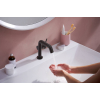 Змішувач Hansgrohe Tecturis S 110 Fine CoolStart  для умивальника без донного клапана, Matt Black (73321670)