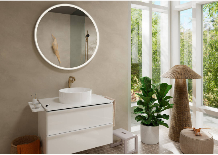 Змішувач Hansgrohe Tecturis S 240 Fine CoolStart для умивальника, Brushed Bronze (73370140)