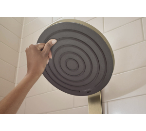 Душова система Hansgrohe Pulsify Showerpipe 260 2jet 400 EcoSmart, Brushed Bronze (24241140) (виставковий зразок)