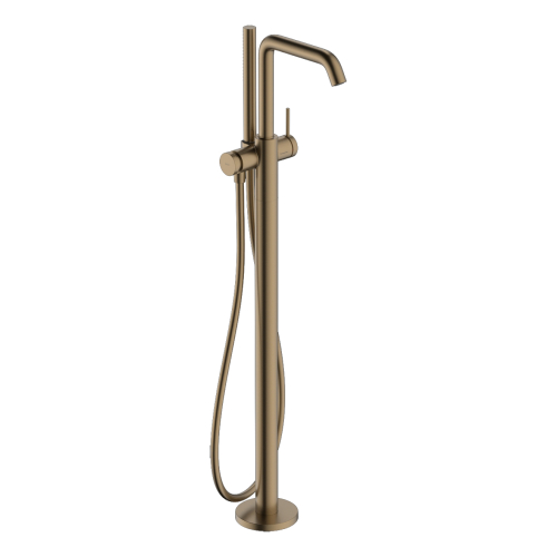 Змішувач Hansgrohe Tecturis S для ванни підлоговий, Brushed Bronze (73440140)
