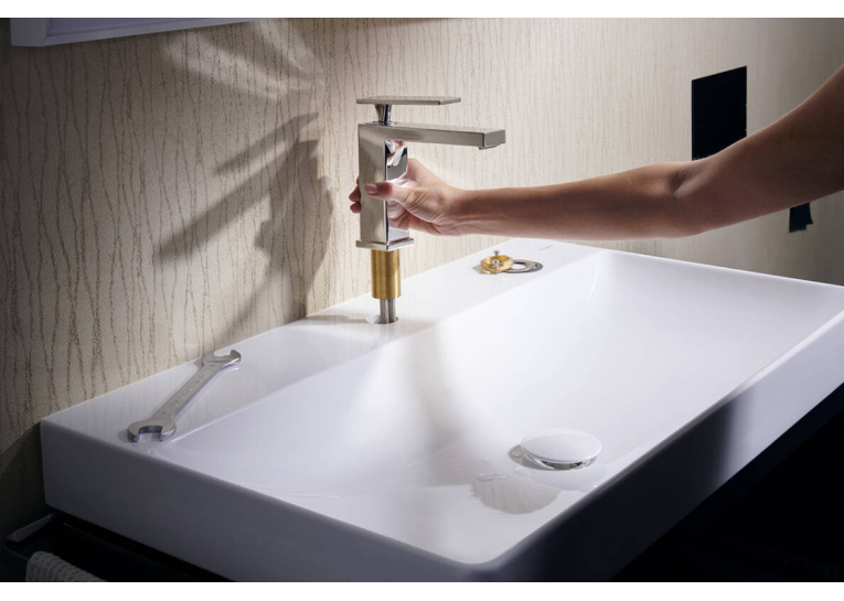 Змішувач Hansgrohe Tecturis E 110 для умивальника, Chrome (73010000)