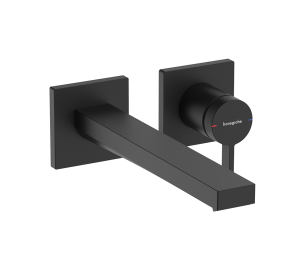 Змішувач Hansgrohe Tecturis E 225 для умивальника зі стіни, Matt Black (73051670)