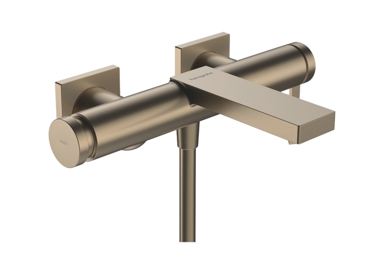 Змішувач Hansgrohe Tecturis E для ванни, Brushed Bronze (73420140) (Пошкоджене пакування)