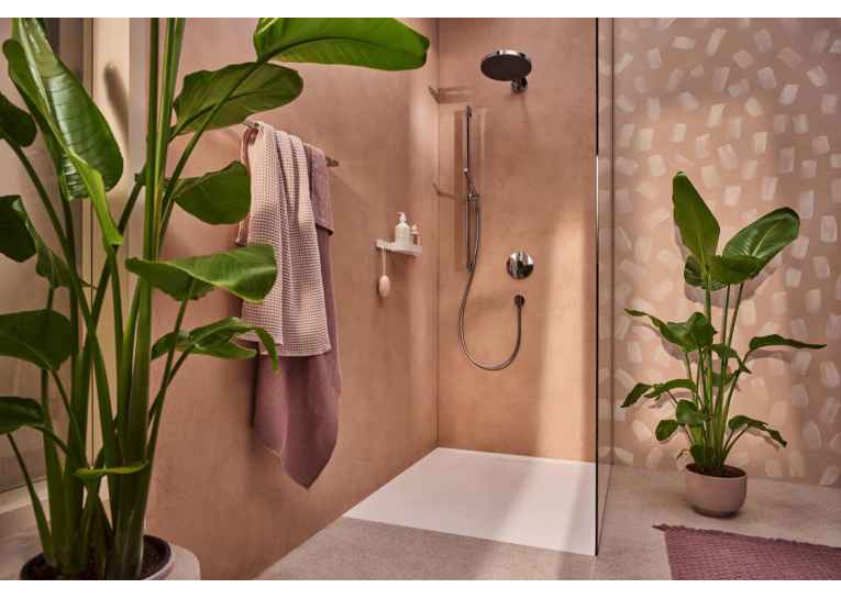Душовий набір Hansgrohe Pulsify S 100 1jet EcoSmart 65 см, Chrome (24372000) (Пошкоджене пакування)