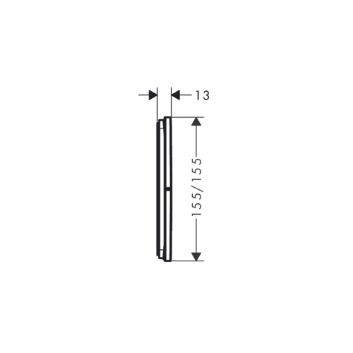 Перемикач Hansgrohe ShowerSelect Comfort Q на 3 функції, Brushed Bronze 15587140 (Пошкоджене пакування)