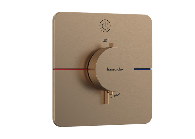 Термостат прихованого монтажу Hansgrohe ShowerSelect Comfort Q на 1 функцію, Brushed Bronze 15581140
