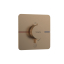 Термостат прихованого монтажу Hansgrohe ShowerSelect Comfort Q HighFlow на 1 функцію, Brushed Bronze 15589140