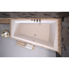 Ванна акриловая Besco INTIMA DUO SLIM 180х125 Правая (соло), без ног #WAID-180-SP