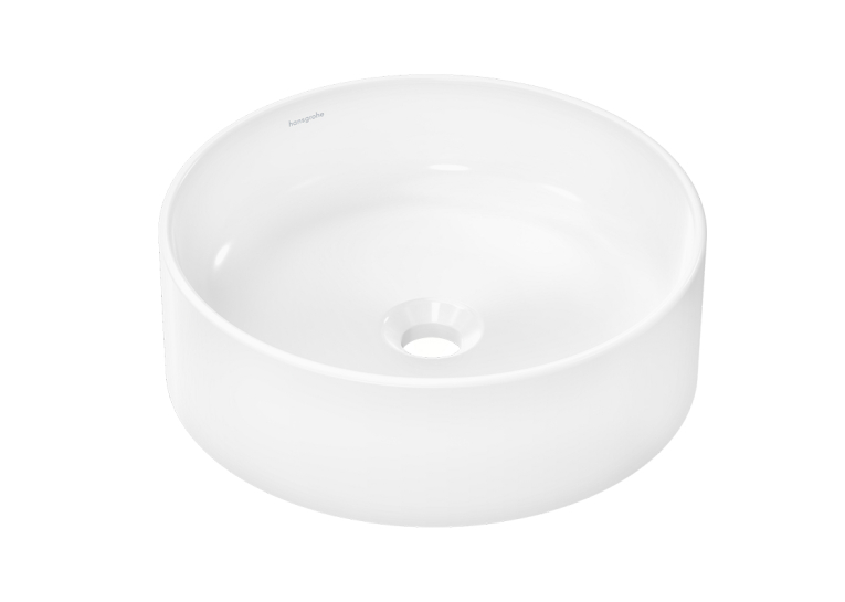 Умывальник накладной без перелива Hansgrohe Xuniva S SmartClean, 400х400 мм, White (61071450)