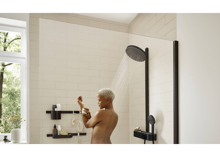 Душова система Hansgrohe Pulsify Showerpipe 260 2jet 400 EcoSmart, Matt Black (24241670)