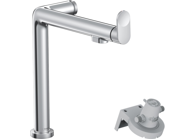 Смеситель кухонный Hansgrohe Aqittura M91 FilterSystem 240 1jet кухонный (76804000) Chrome