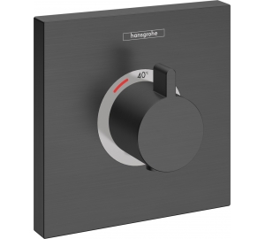 Термостат прихованого монтажу Hansgrohe ShowerSelect Highﬂow Brushed Black Chrome 15760340