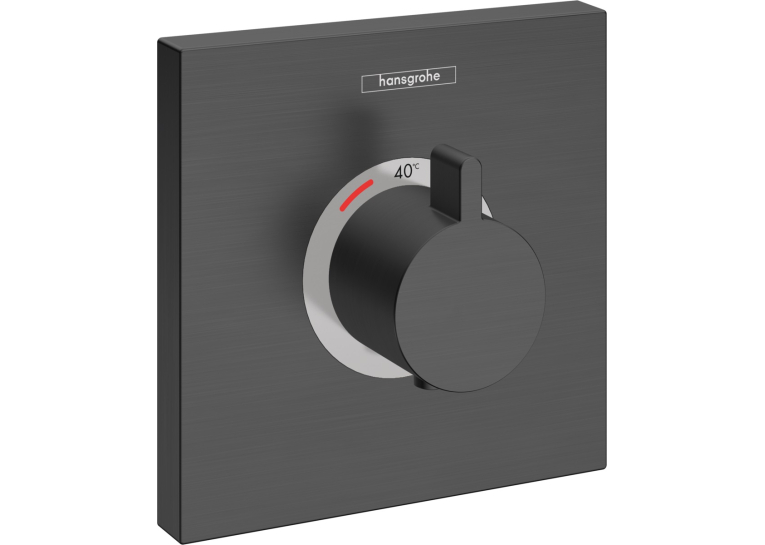 Термостат прихованого монтажу Hansgrohe ShowerSelect Highﬂow Brushed Black Chrome 15760340