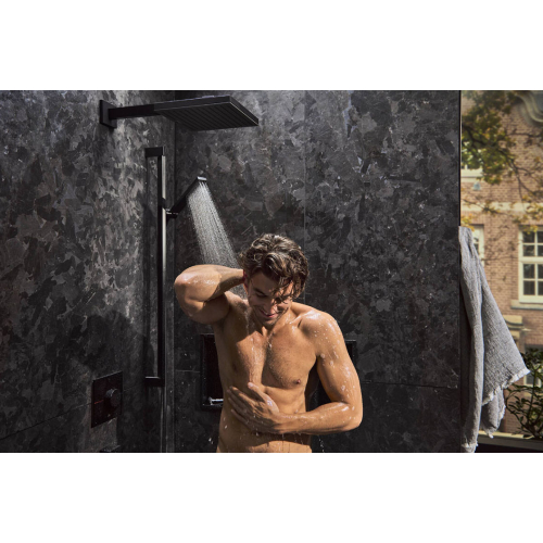 Ручной душ Hansgrohe Pulsify E 100 1jet EcoSmart, Matt Black (24320670)