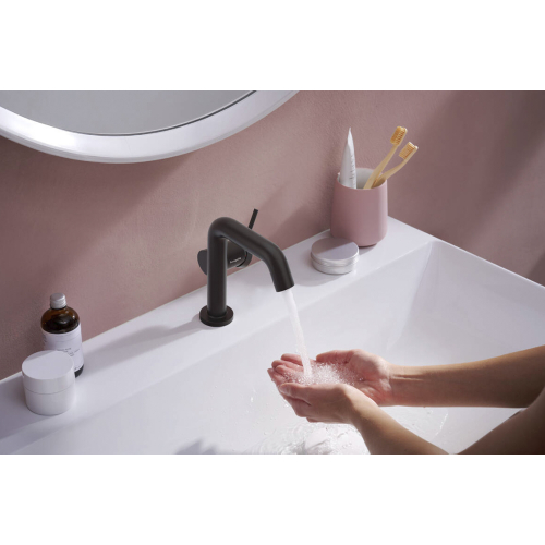 Змішувач Hansgrohe Tecturis S 110 Fine CoolStart для умивальника, Matt Black (73320670) (Пошкоджене пакування)