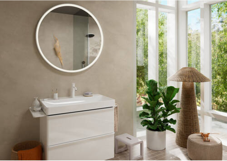 Змішувач Hansgrohe Tecturis S 110 для умивальника, Matt White (73310700)