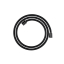 Шланг для душу Hansgrohe Designflex 1,6 м, Brushed Black Chrome (28260340)