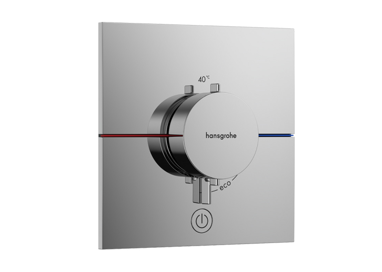 Термостат скрытого монтажа Hansgrohe ShowerSelect Comfort E HighFlow на 1 функцию, Chrome 15575000