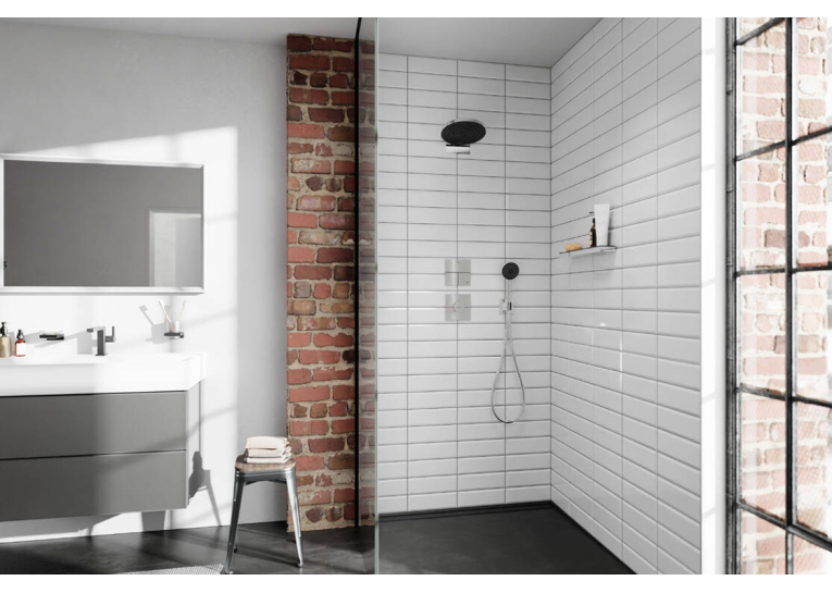 Термостат скрытого монтажа Hansgrohe ShowerSelect Comfort E HighFlow на 1 функцию, Chrome 15575000