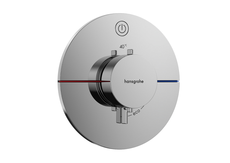 Термостат скрытого монтажа Hansgrohe ShowerSelect Comfort S на 1 функцию, Chrome 15553000