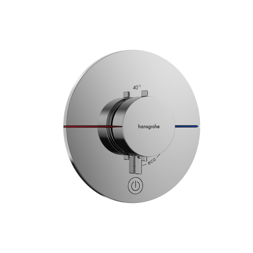 Термостат скрытого монтажа Hansgrohe ShowerSelect Comfort S HighFlow на 1 функцию, Chrome 15562000