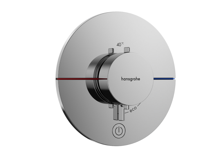 Термостат скрытого монтажа Hansgrohe ShowerSelect Comfort S HighFlow на 1 функцию, Chrome 15562000