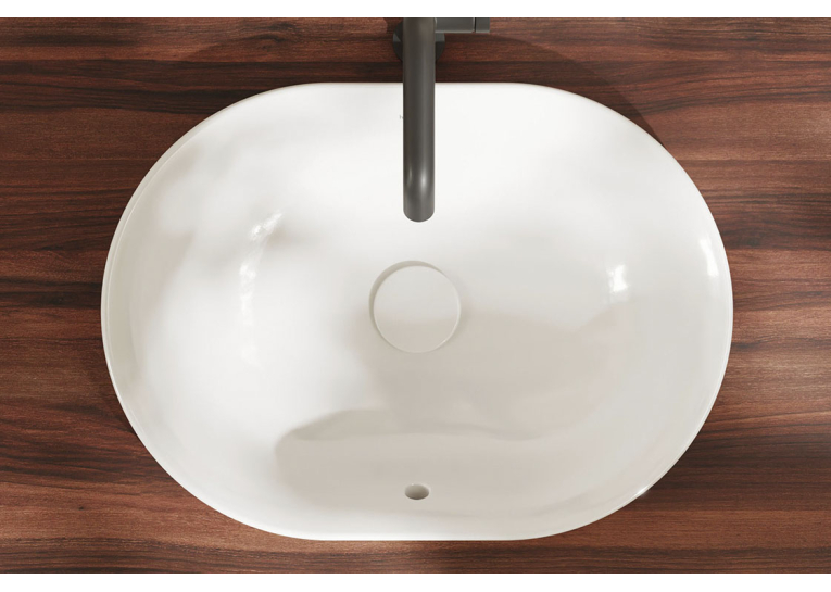 Умивальник врізний на стільницю Hansgrohe Xuniva U SmartClean, 540х400 мм, White (61062450)