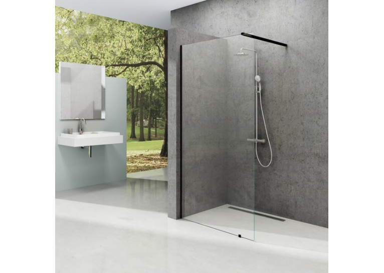 Душова стінка Ravak Walk In Wall- 80 v.200 Чорний Transparent GW9W40300Z1