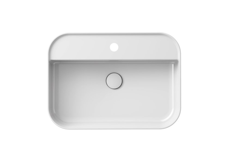 Умивальник Ravak Керамічний 550 R Slim Shelf Білий XJX01155005
