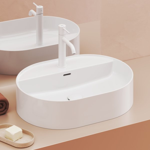  Умывальник Керамический Ravak 550 О Slim Shelf Белый XJX01155003