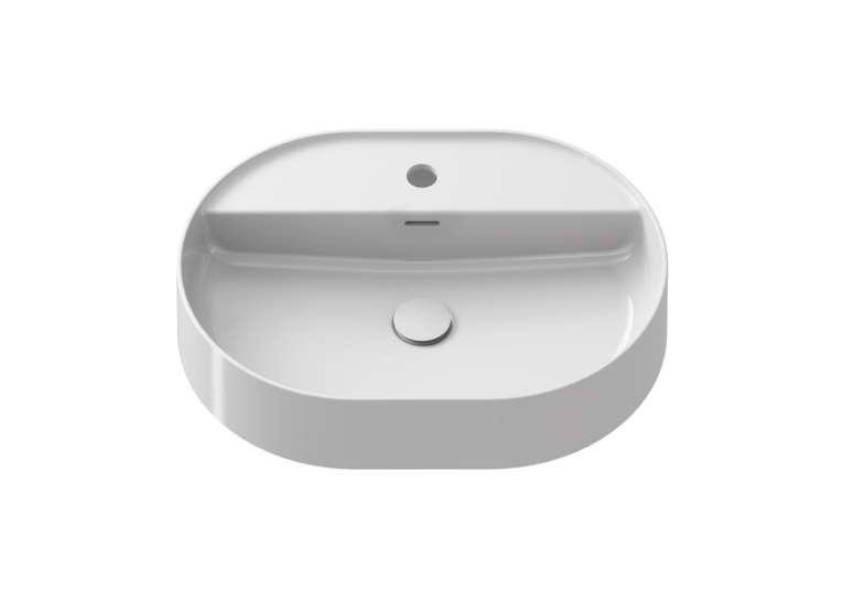 Умивальник Керамічний  Ravak 550 О Slim Shelf Білий XJX01155003