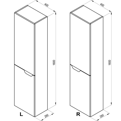  Пенал Белый/Белый SB-400 Classic R X000001474