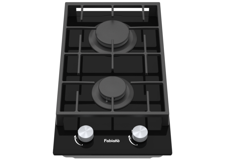 Варильна поверхня газова Fabiano FHG 862 VGH Black Glass 8111.406.1476