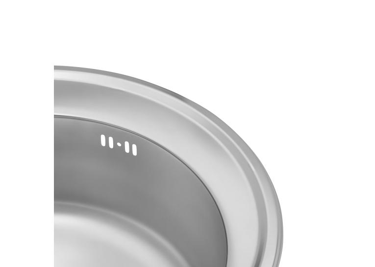 Кухонна мийка Kroner KRP Satin - 510 (0.6 мм) CV022769