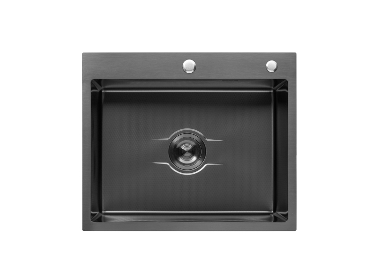 Кухонна мийка Kroner KRP Derby - 6050HM PVD (2,5/0,5 мм) CV027242