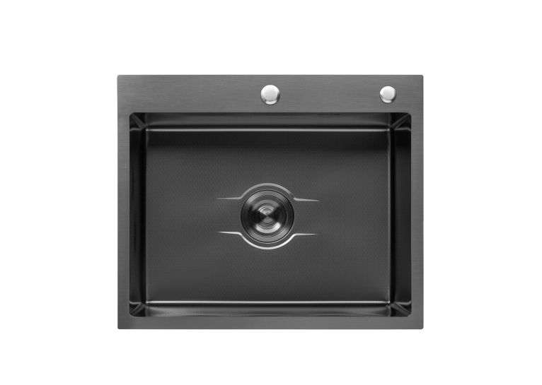 Кухонная мойка Kroner KRP Derby - 6050HM PVD (2,5/0,5 мм) CV027242
