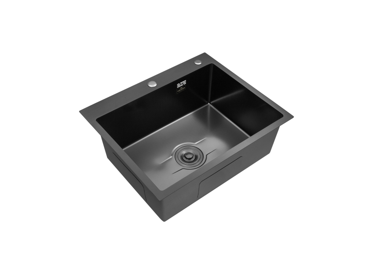 Кухонна мийка Kroner KRP Derby - 6050HM PVD (2,5/0,5 мм) CV027242
