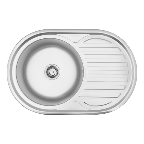 Кухонная мойка Kroner KRP Satin – 7750 (0.8 мм) CV022788
