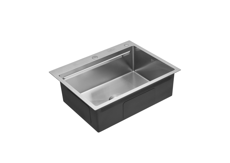 Кухонная мойка Kroner KRP Geb?rstet - 6350HM (3.0/1.0 мм) CV031452