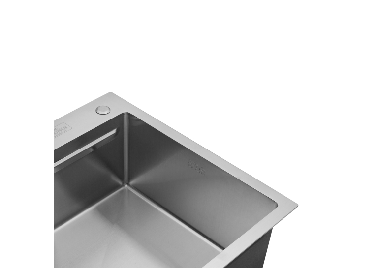 Кухонна мийка Kroner KRP Gebürstet - 6350HM (3.0/1.0 мм) CV031452