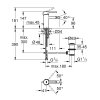 Змішувач для біде S-Size Grohe Essence 24178GL1 Золото