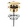 Донный клапан (клик-клак) Grohe 65807GL0 Сливной гарнитур с функцией закрытия-открытия Золото