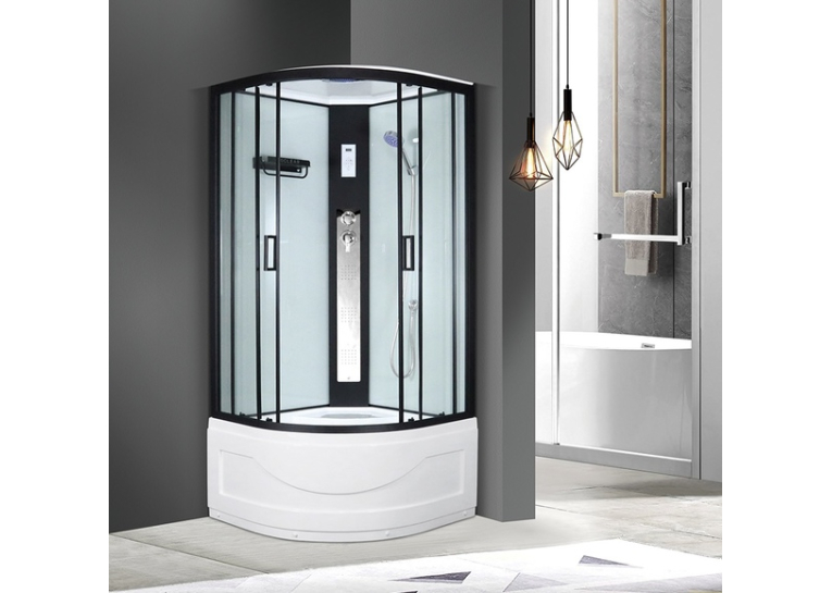 Душовий бокс VERONIS BV-4-122 120х120х215 VE-BV4122WHITEBL