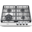 Варильна поверхня газова Fabiano FHG 8644 VGHT Inox 8112.406.1477