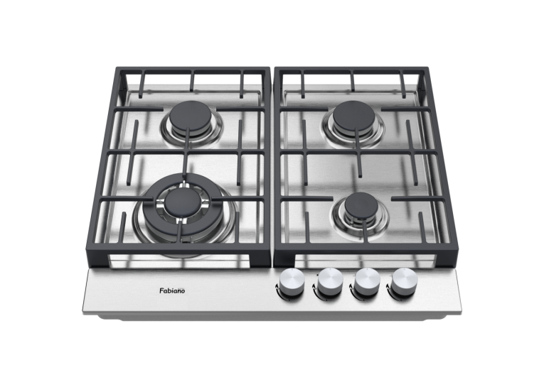 Варильна поверхня газова Fabiano FHG 8644 VGHT Inox 8112.406.1477