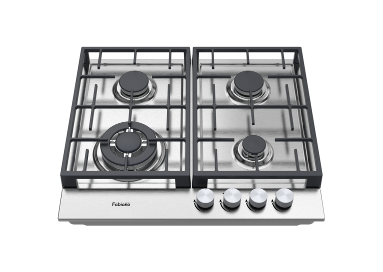 Варильна поверхня газова Fabiano FHG 8644 VGHT Inox 8112.406.1477